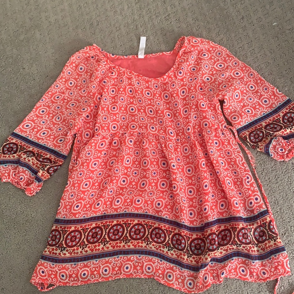 Blouse with print